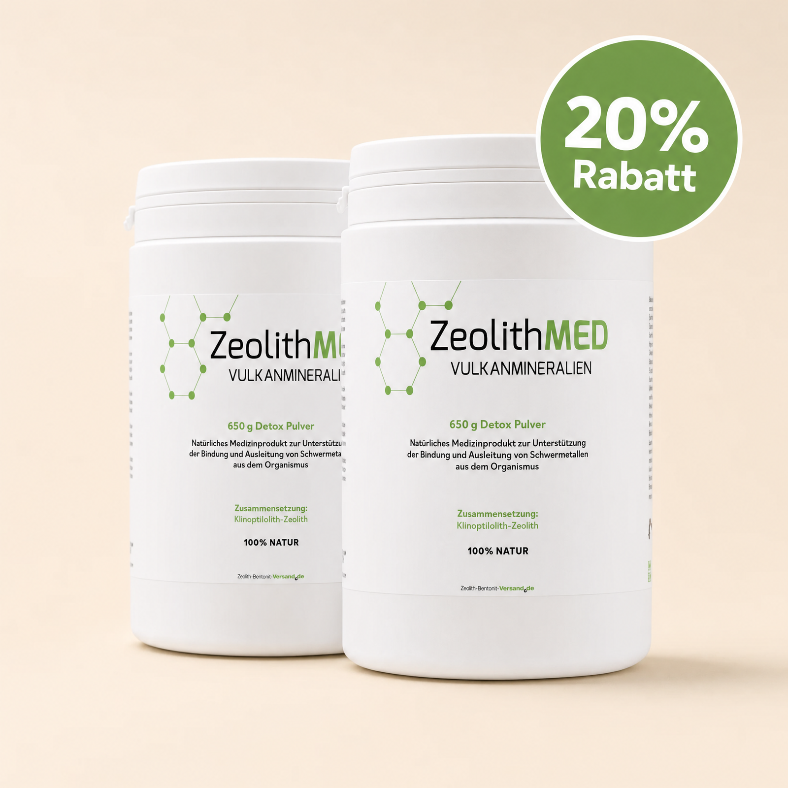 2× ZeolithMED 650g